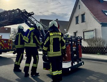 ELW – Gruppe Einsatzübung – Gebäudebrand
